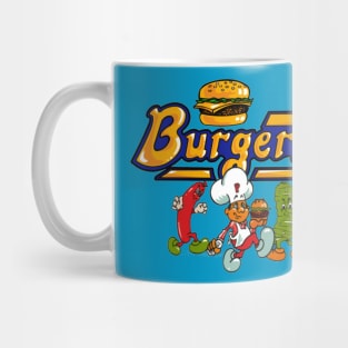 Burger Time Characters Mug